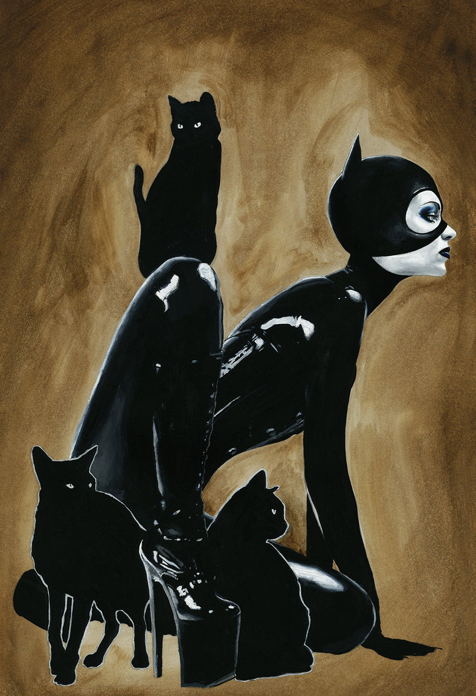 Catwoman & Poison Ivy by Menton J. Matthews... | XombieDIRGE