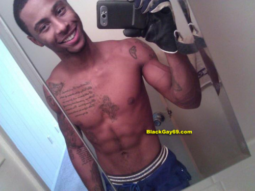 blackgayvideos:More of his nudes & his jerkoff videos @...