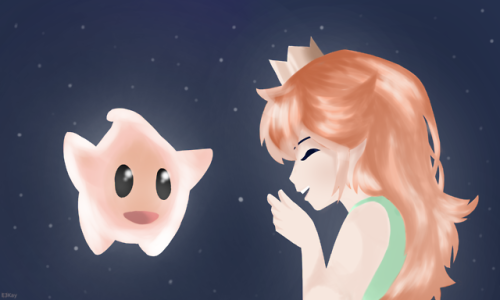 I just wanted to redraw mario galaxy!