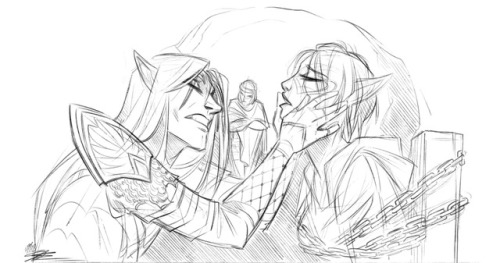 sakart sketches elder scrolls online altmer vampire bosmer eso high elf wood elf cassica aezar aeduire dark brotherhood roleplay sketches