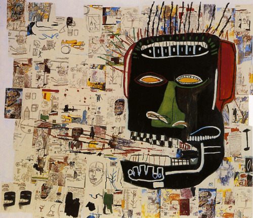 artist-basquiat:Glenn, Jean-Michel BasquiatMedium:...