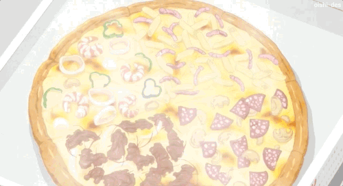 Pizza. Tasty food. Digital illustration 22876609 PNG