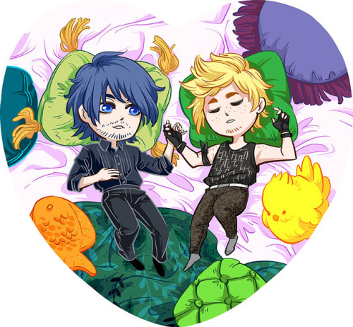 New FFXV pillows available for pre-order on Etsy and Storenvy....