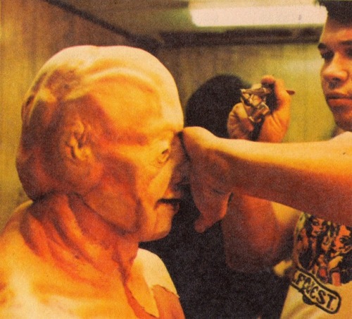 monstermelodies:Behind the scenes Friday the 13th Part III...