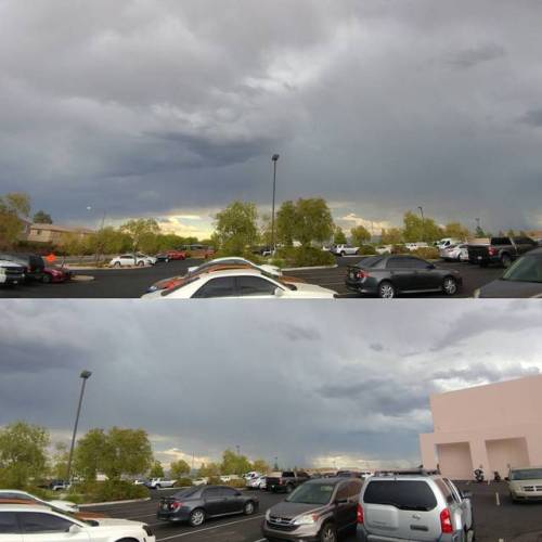 Here comes the rain again. #lasvegas #lightening #clarkcountynv...