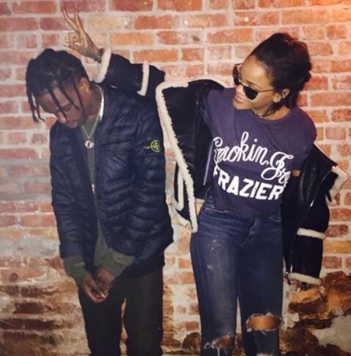 rodeointhetrap:Travi$ Scott x Rihanna ❣️