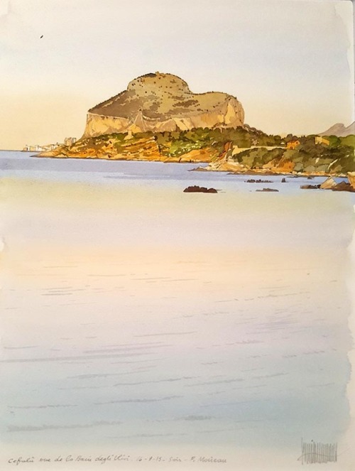 ferribotti:WATERCOLOUR BY FABRICE MOREIAU.Fabrice Morieau è un...