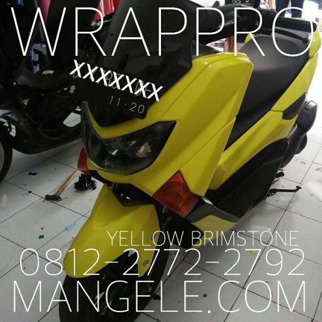 mangele stiker  Stiker Motor  Bandung wrapp nmax  Warna  