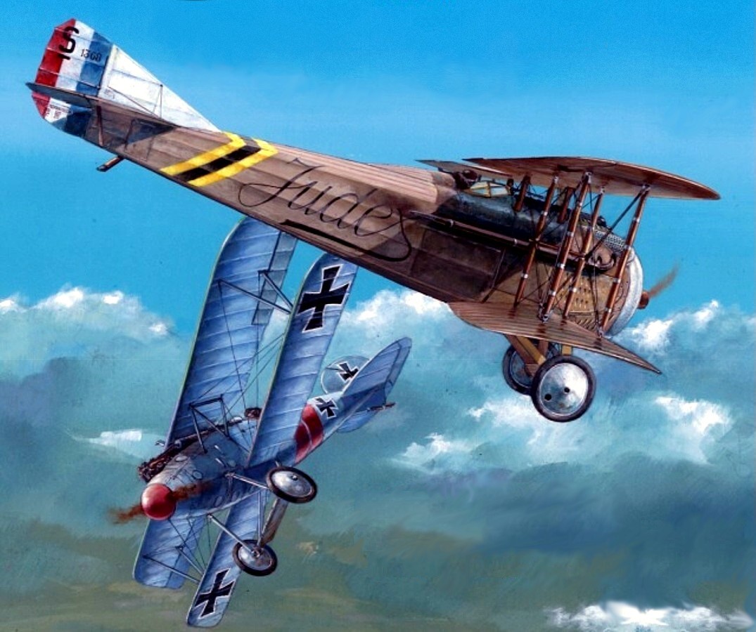 Pinturas aviación Gran Guerra 1914-1918 — 1917 06-03 Nieuport 17 ...