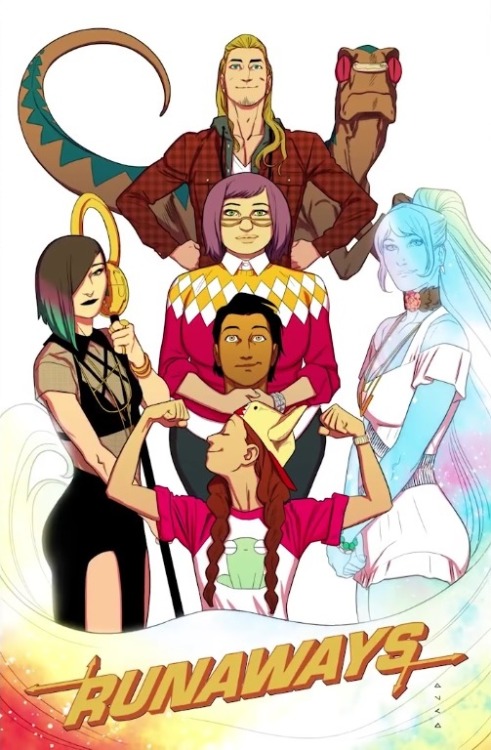 comic-book-ladies:Runaways by Kris Anka