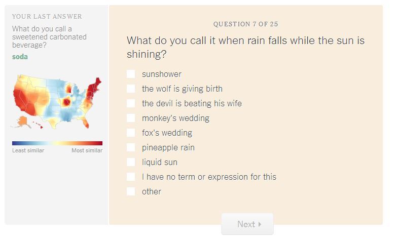 nytimes dialect quiz
