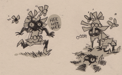 beamattack:tiny majora’s mask doodles