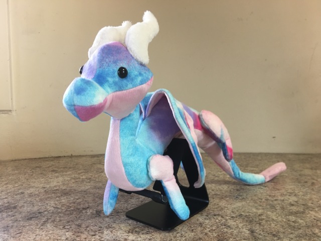 shoulder dragon plush