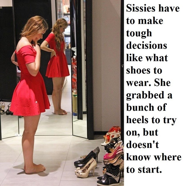 Christie Luvs Sissy Captions — Jenni Sissy More Captions For Sissies Giggles 