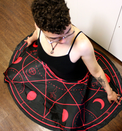 witchvampireclothing:Skirts in stock now on etsy -here-,...