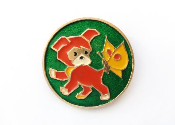 Cute puppy pin (buy)