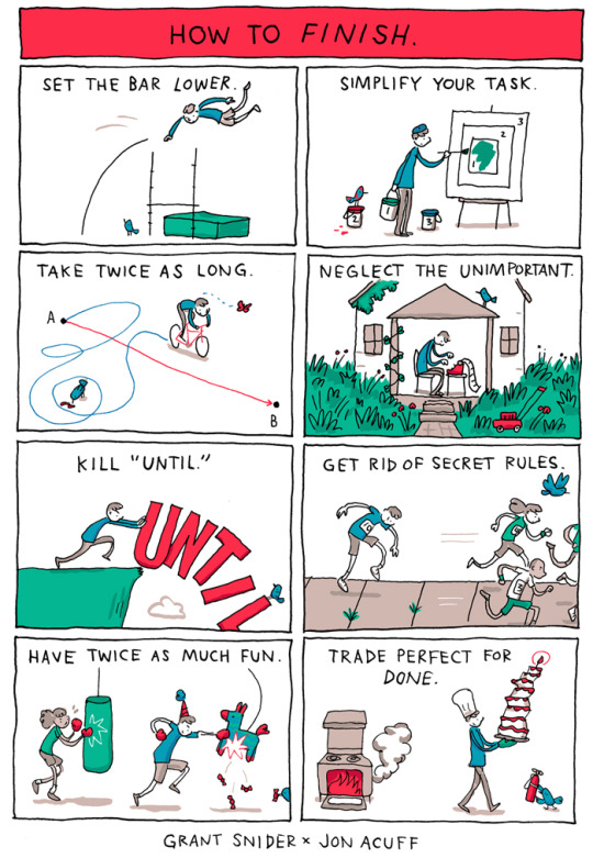 How to Finish I drew this poster for Jon Acuff and his FINISH book tour. Big thanks to Jon for this collaboration, his book has...