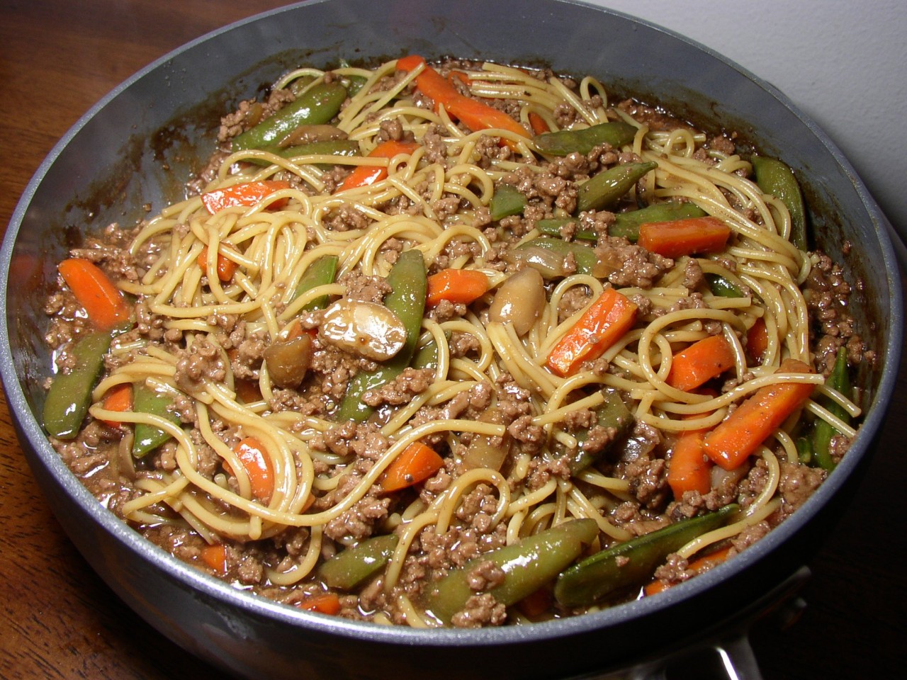 Awesome Recipes 101 — Ground Beef Lo Mein 6 servings This ...