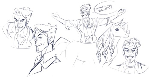 some handsome jack doodles for ya on this fine day