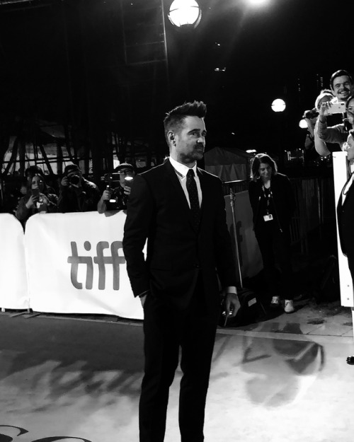 colinfarrellbreaking:Colin Farrell at the premiere of Widows,...