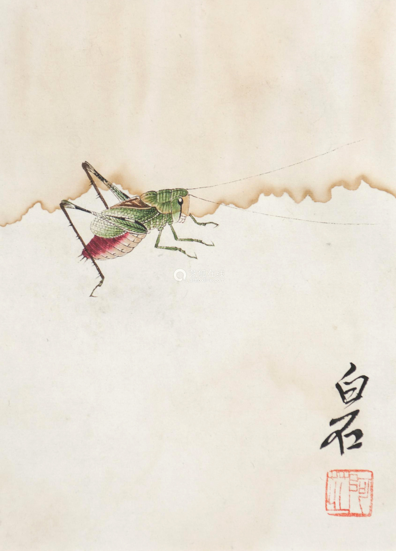 retroavangarda:
â€œ Qi Baishi (1864-1957) â€“ Grasshopper
â€