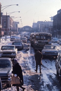 @60's cars on the street