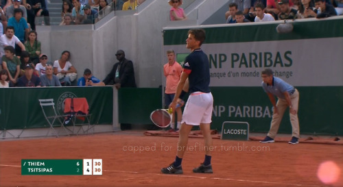 briefliner:Dominic Thiem, AUT, Roland Garros 2018