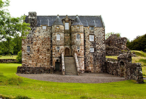 Ancient To Medieval And Slightly Later History Rowallan Castle Scotland This Grand 