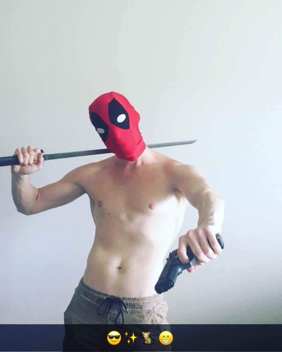 The Infinite Magic Mike Deadpool Halloween Cosplay Sword