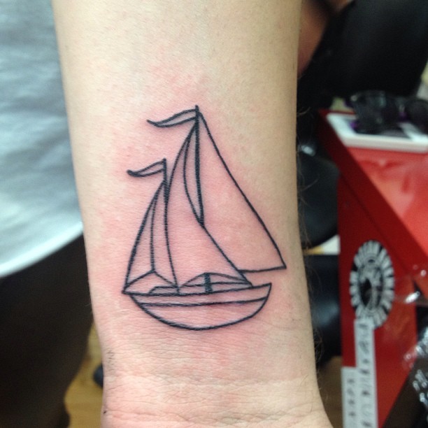 63+ Free Download Simple Yacht Tattoo Idea Tattoo Photos