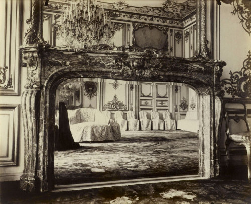 ladylabsinthe:Eugene Atget: Fireplace, Hôtel Matignon, former...