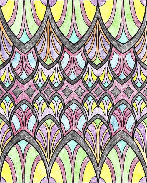 Pattern Dreams - pocketsmcgee: The Joys of Coloring - Part 4