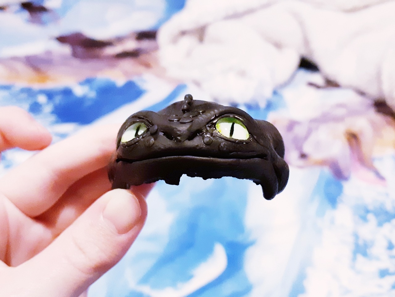 toothless art doll