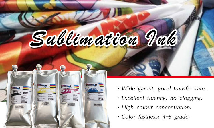 Sublistar water-based sublimation ink