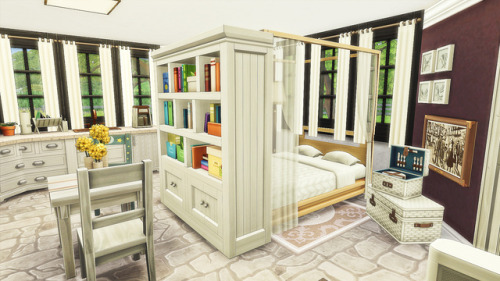 SIMS 4 ROMANTIC TINY HOUSE$ 105 061 | 20 x 20No custom content...