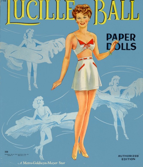 lucille ball paper dolls