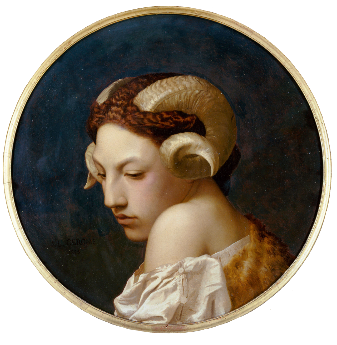 achasma: âThe Bacchante by Jean-Léon Gérôme, 1853. (transparent) â