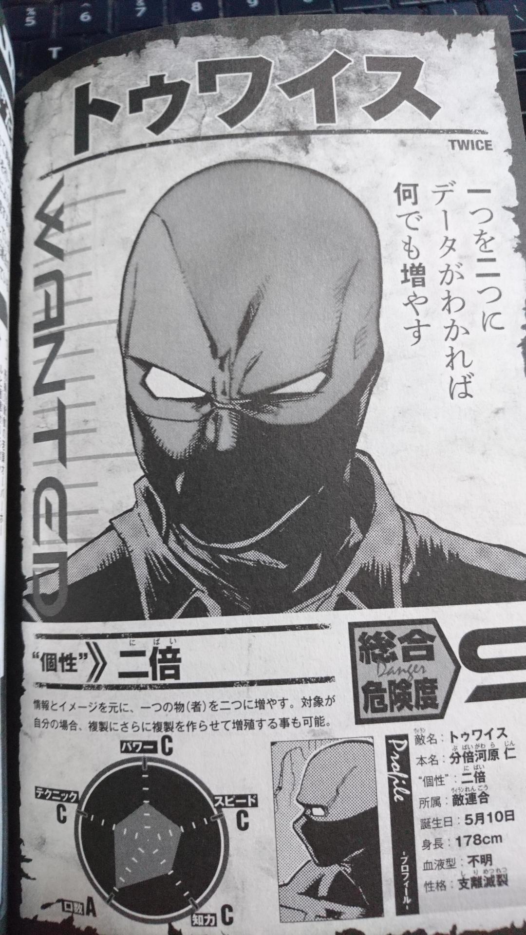 Twice S New Villain Rank Bokunoheroacademia