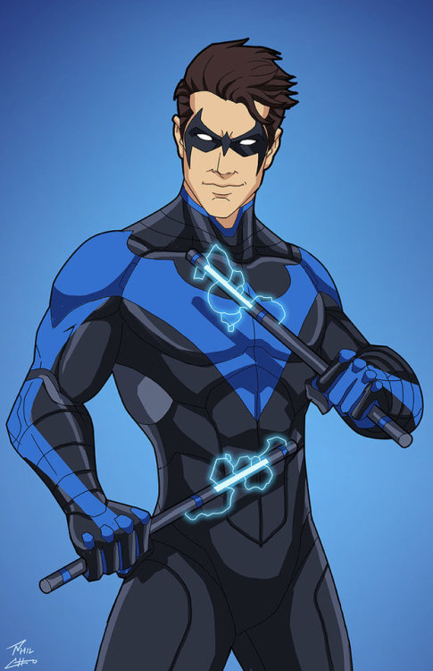 league-of-extraordinarycomics:Dick Grayson by Phil Cho