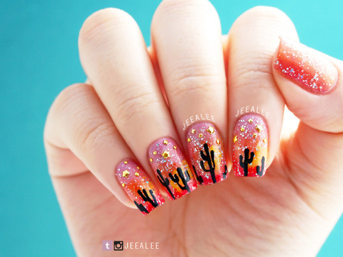 summer nails on Tumblr