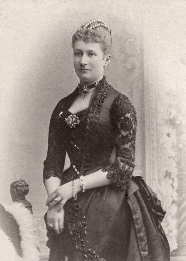 Kaiserin Augusta Viktoria of Prussia. Late 1880s. - Post Tenebras, Lux