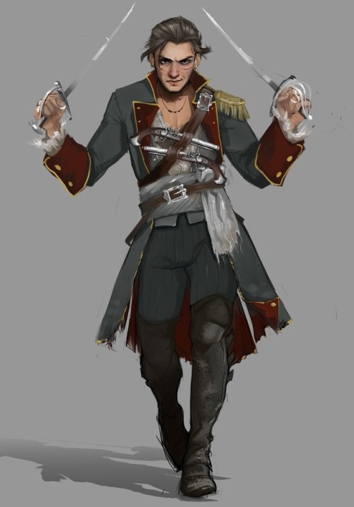 we-are-rogue:pirate conceptby Katerina MiklyuginaYet...