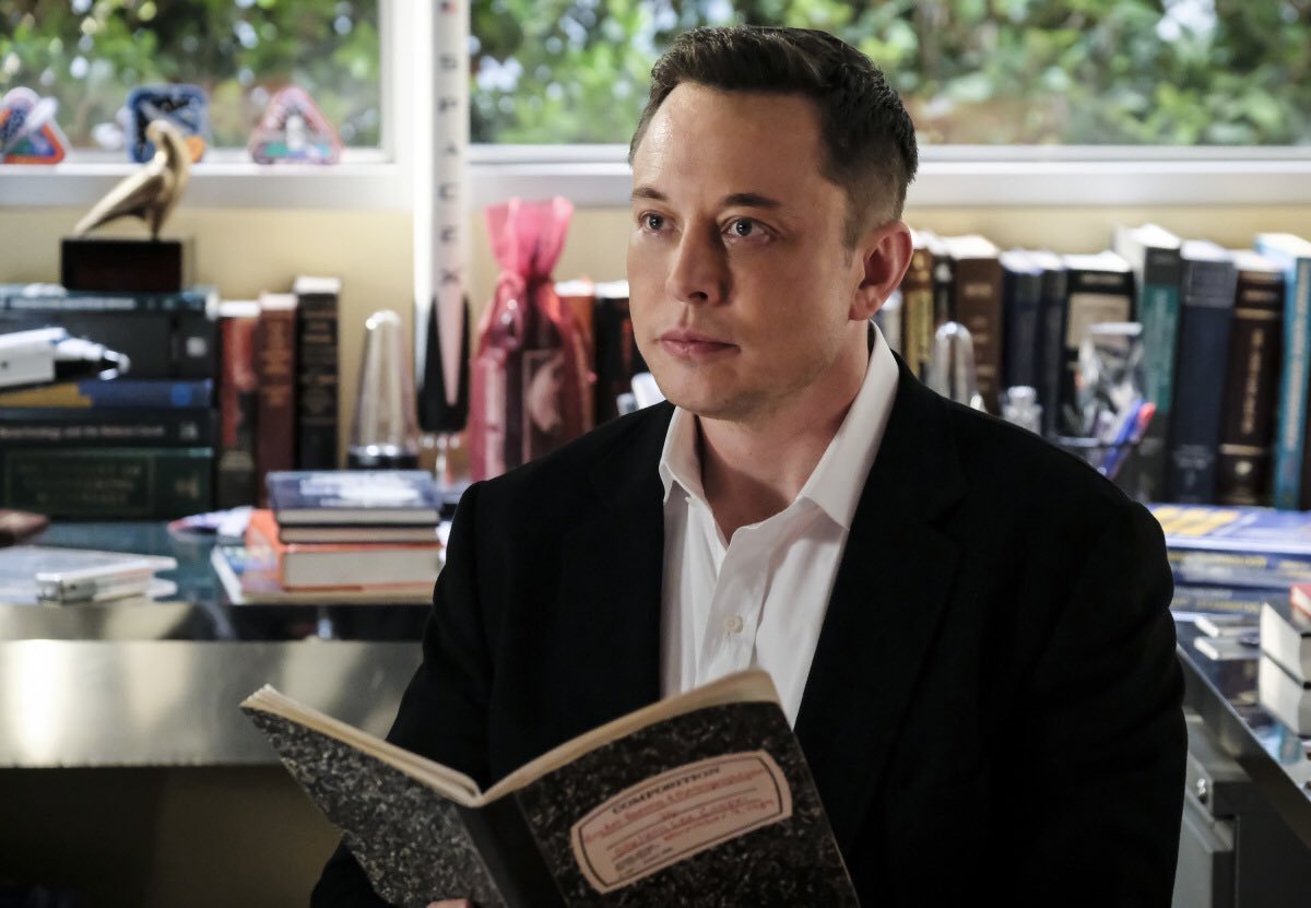 Elon Musk fans.  Elon on the show Young Sheldon.