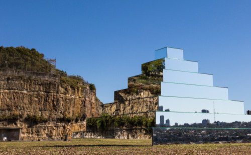 culturenlifestyle: Mirrored Ziggurat by Shirin...