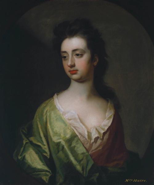 circa1700s:Michael Dahl Portrait of Mrs HaireDate: 1701