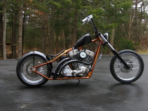 totallyradchoppers:Clean and Lean Chopper Custom Built Chopper...