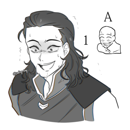 laizy-boy:i did a expression meme by @deeppink-man :3c