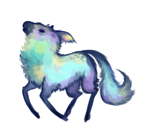 snowysaur:goat