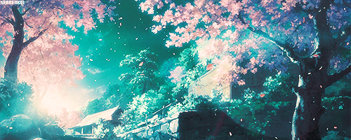 Anime Scenery GIF  Anime Scenery Pink  Discover  Share GIFs