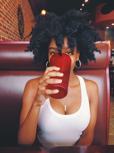 naturalhairqueens:Nappy hair. Nappy hair on fleek. Fleeky. Fleek...